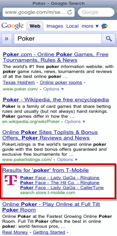 The Muddled World of Mobile Carrier Search Results