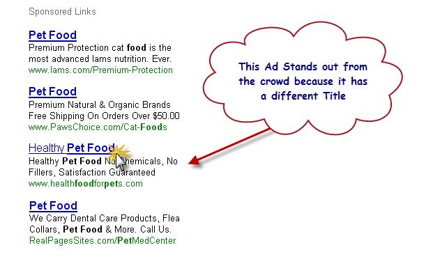 Google AdWords Stand Out